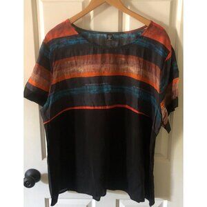 Women's Plus Short Sleeve Shein Curve 4XL Multi Color
